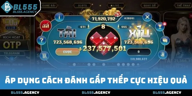 Gấp thếp là mẹo Tài Xỉu online hiệu quả